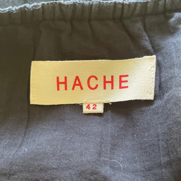 Hache Black Cotton Midi Sundress 10 - Picture 2 of 9